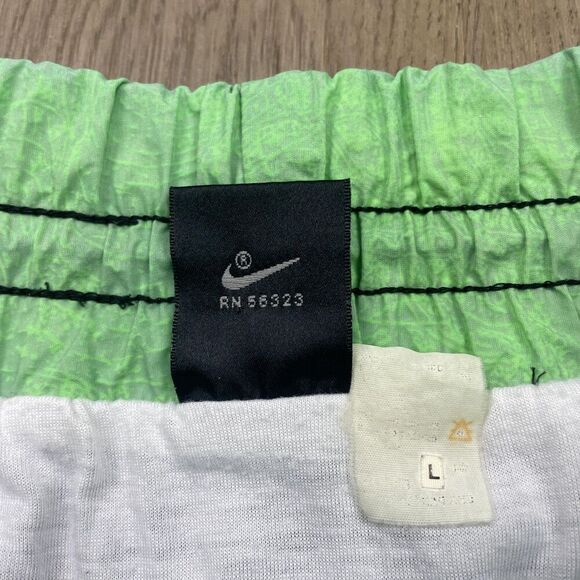 Vintage Nike Aqua Gear Shorts Mens Large Swim Trunks 90s Swimwear Patch - Picture 7 of 11